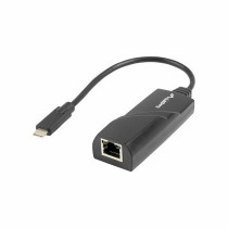 Adaptateur USB-C vers RJ45 Lanberg NC-1000-02 Noir