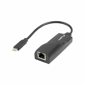 Adaptateur USB-C vers RJ45 Lanberg NC-1000-02 Noir