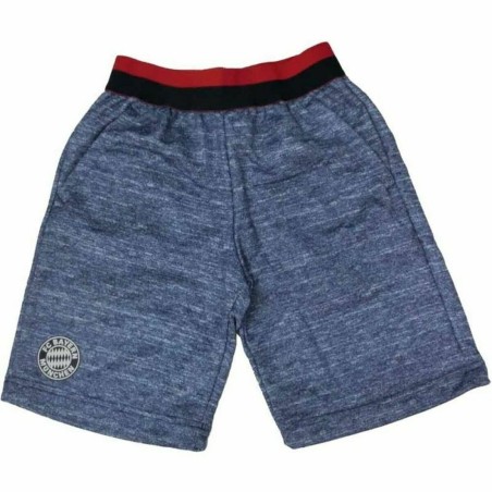 Short de Sport pour Enfants Adidas FC Bayern München Football Bleu