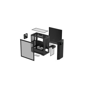 Boîtier ATX semi-tour DEEPCOOL R-CH510-BKNSE1-G-1 Noir