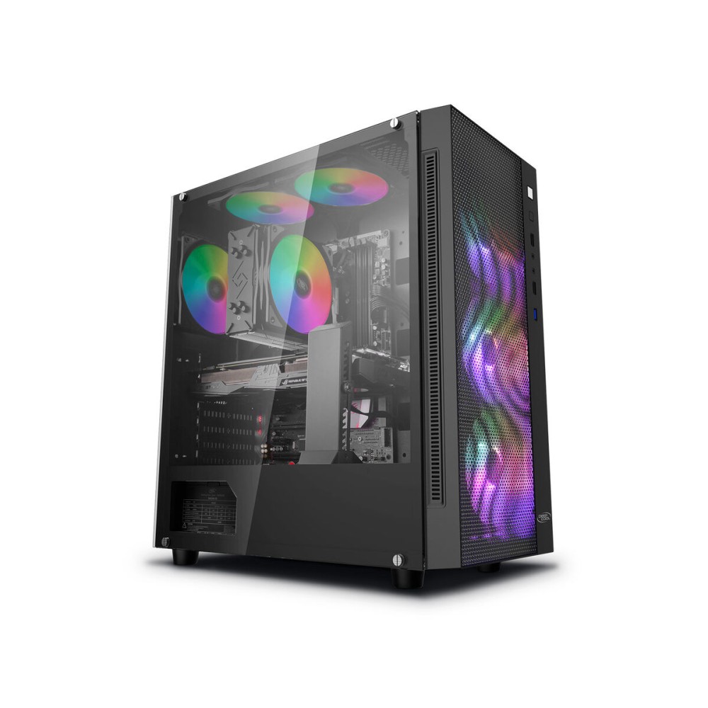 Boîtier ATX semi-tour DEEPCOOL MATREXX55-MESH-ARGB-4F Noir ARGB