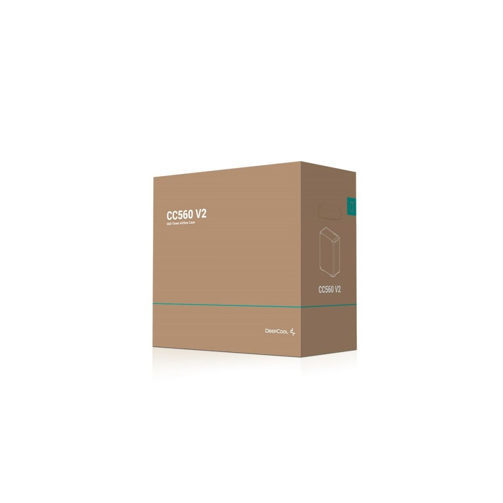 Boîtier ATX semi-tour DEEPCOOL R-CC560-BKGAA4-G-2 Noir Multicouleur
