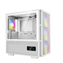 Boîtier ATX semi-tour DEEPCOOL CH560 DIGITAL WH Blanc Multicouleur