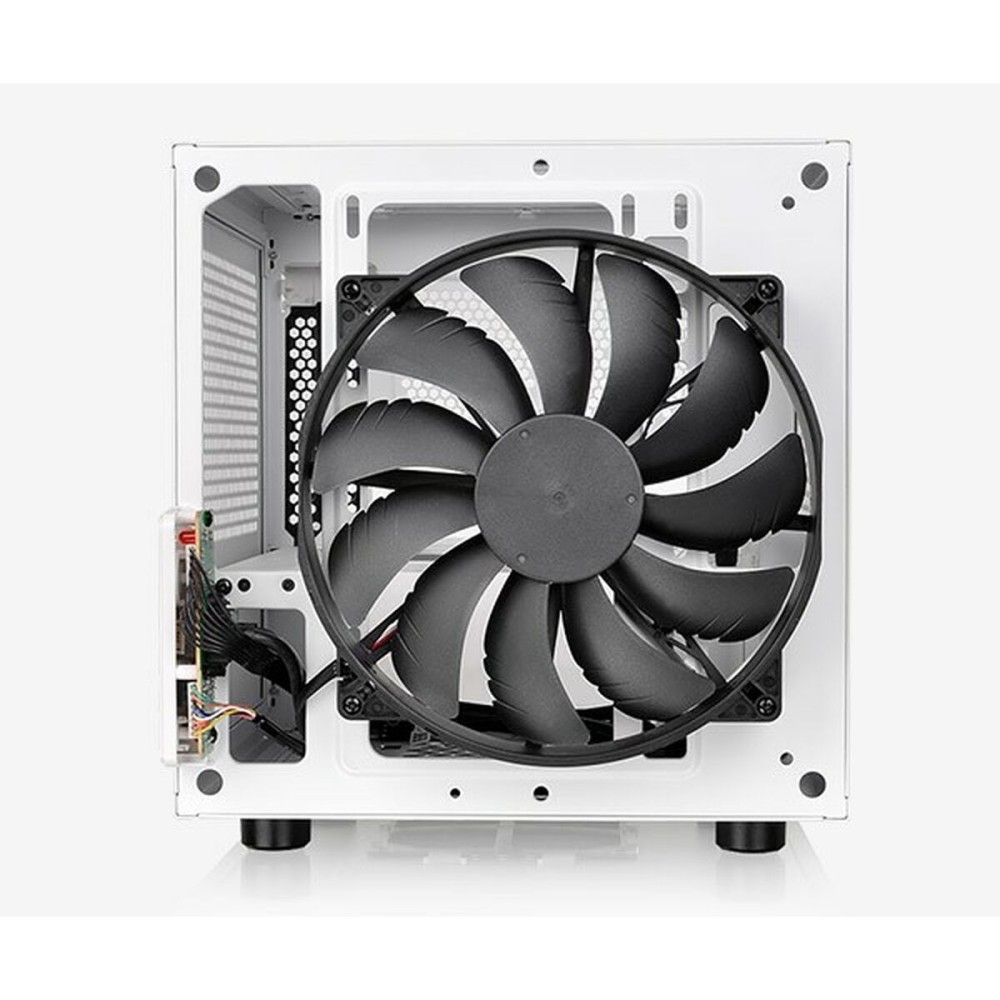 Boîtier Demi Tour Mini ITX THERMALTAKE Core V1 Snow Edition Blanc