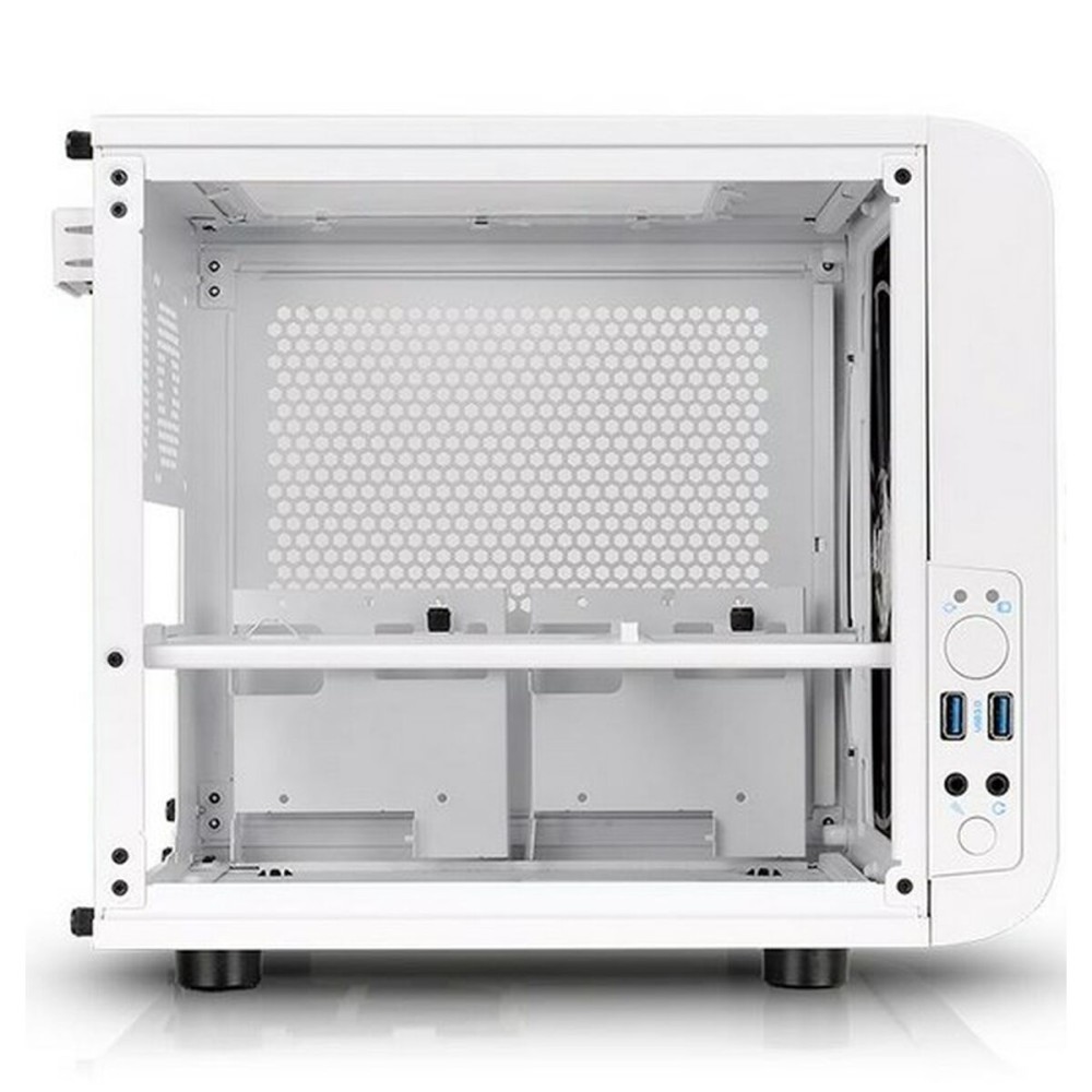 Boîtier Demi Tour Mini ITX THERMALTAKE Core V1 Snow Edition Blanc