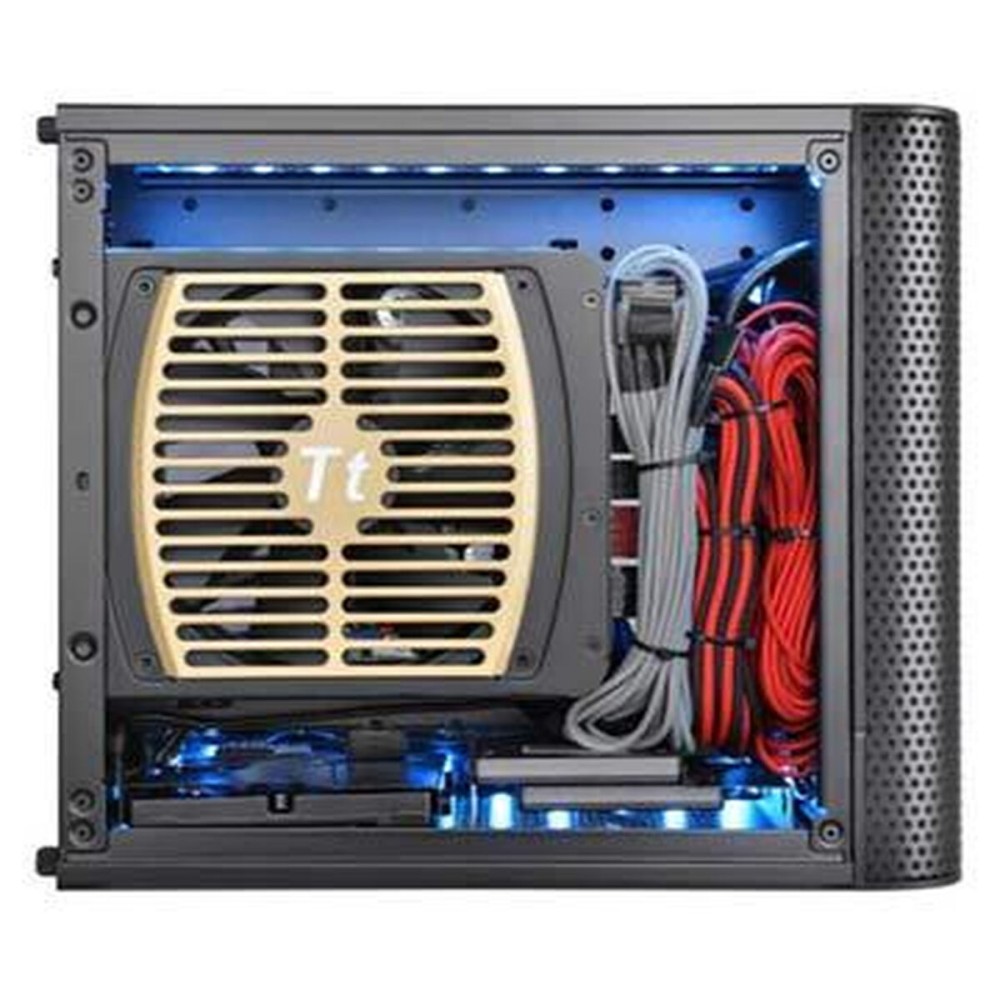 Boîtier ATX semi-tour THERMALTAKE Core V1 Noir