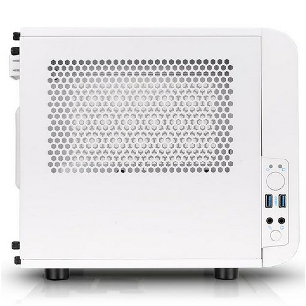 Boîtier Demi Tour Mini ITX THERMALTAKE Core V1 Snow Edition Blanc