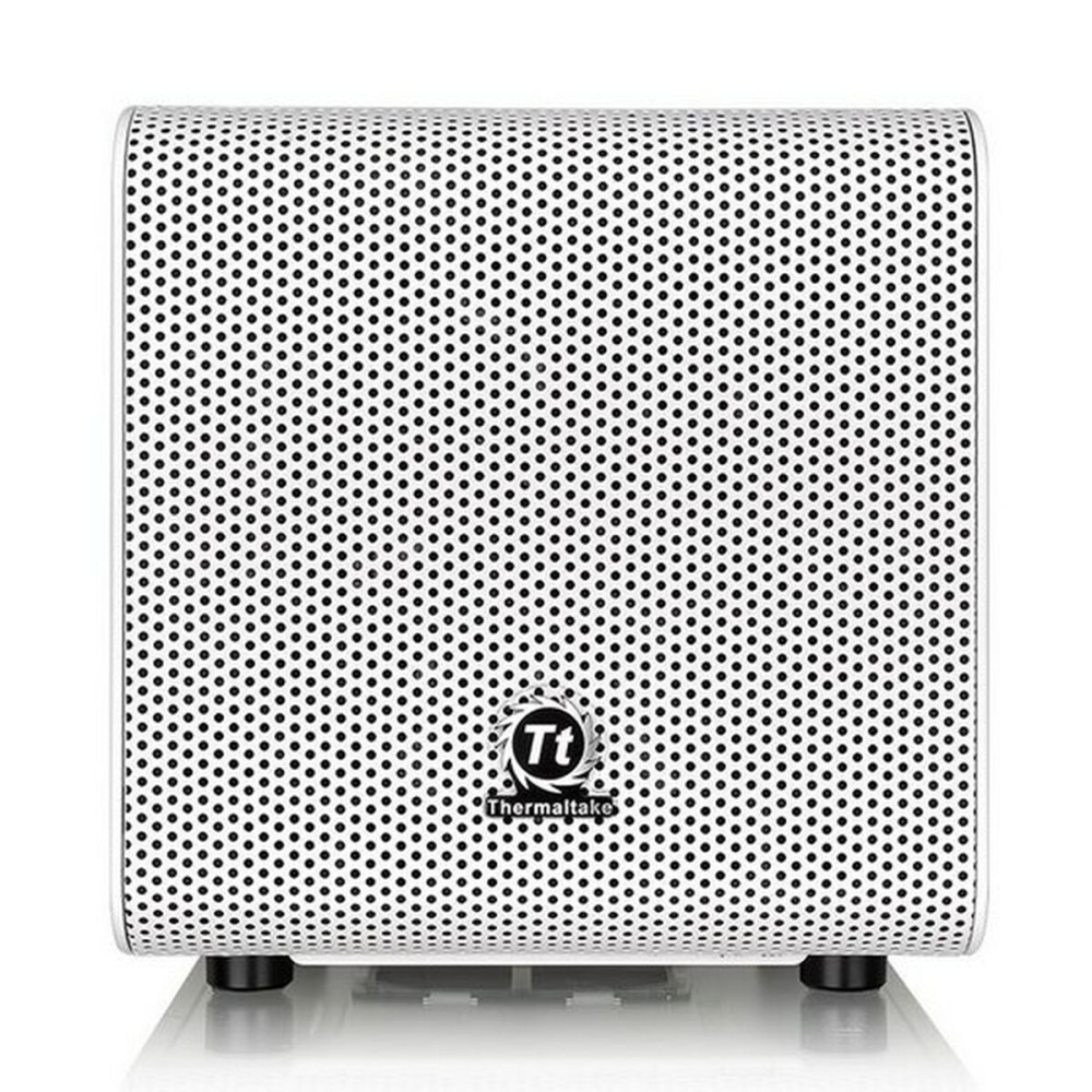 Boîtier Demi Tour Mini ITX THERMALTAKE Core V1 Snow Edition Blanc