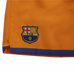 Sport Shorts for Kids Nike FC Barcelona Third Kit 07/08 Football Orange