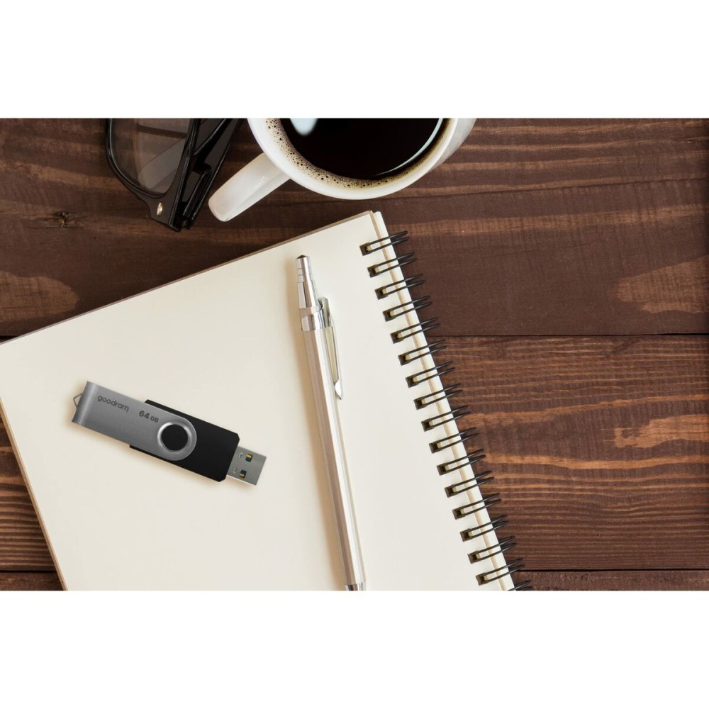 USB stick GoodRam UTS3-0640K0R11 USB 3.1 Black 64 GB (1 Unit)