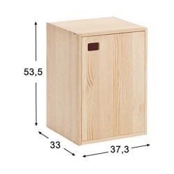 Armoire à chaussures Astigarraga Marron Pin (37,3 x 33 x 53,5 cm)