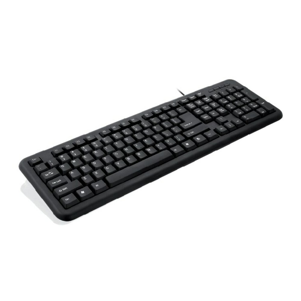 clavier et souris Ibox OFFICE KIT II Noir Monochrome Anglais QWERTY