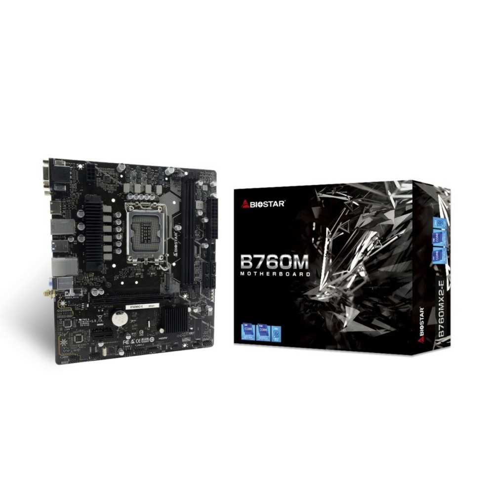 Carte Mère Biostar B760MX2E LGA 1700 Intel B760