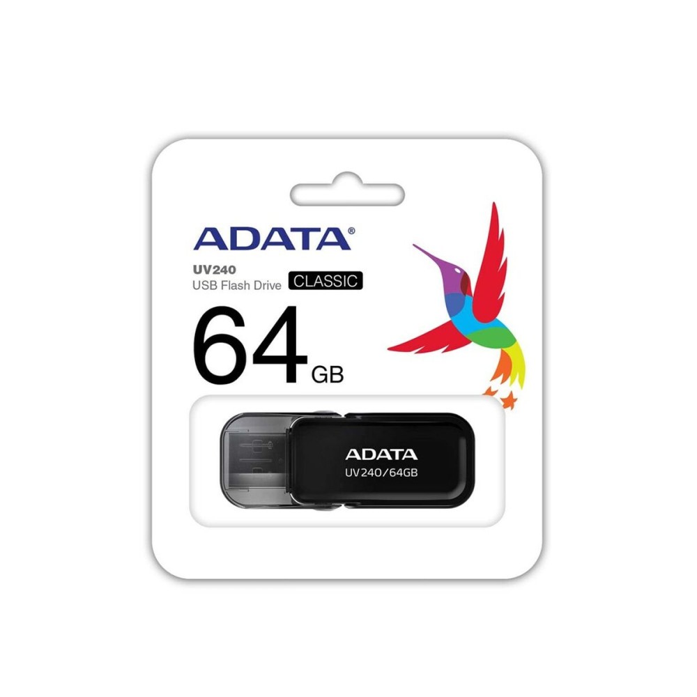Clé USB Adata UV240 Noir 64 GB