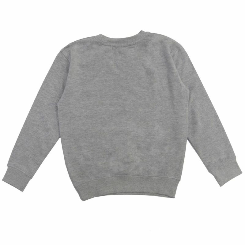 Jungen Sweater ohne Kapuze Softee Basic Grau