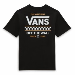 Children’s Short Sleeve T-Shirt Vans Stackton Black