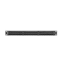 48-port UTP Category 6 Patch Panel Lanberg PPU5-1048-B