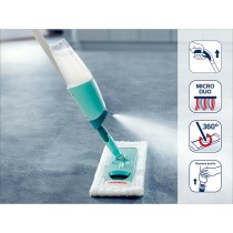 Serpillière Leifheit Easy Spray XL Blanc Vert Microfibre Plastique Pulvérisateur