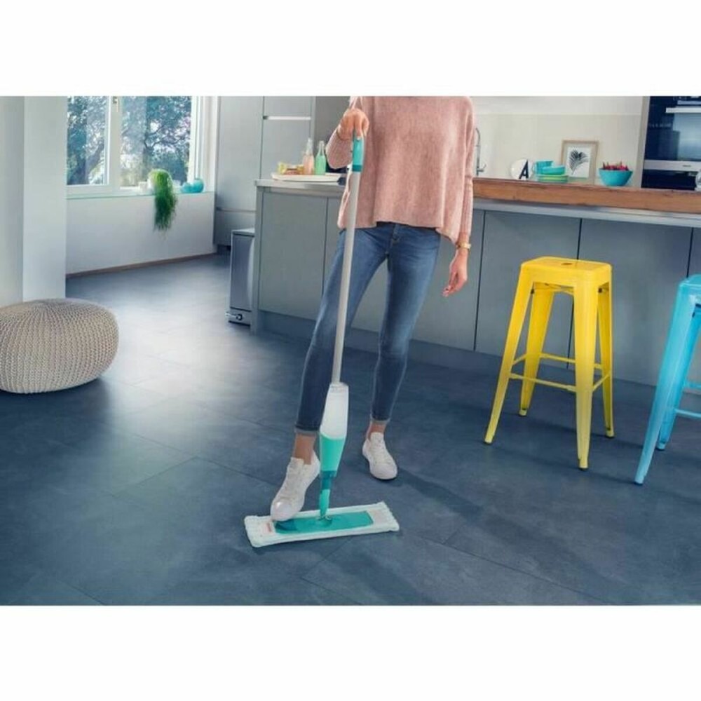 Serpillière Leifheit Easy Spray XL Blanc Vert Microfibre Plastique Pulvérisateur