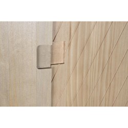 Garde-robe DKD Home Decor Naturel Pin Bois MDF 90 x 40 x 180 cm