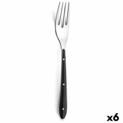 Fork Amefa Bistro 1-2-3 Metal Bicoloured 20,7 cm (Pack 6x)