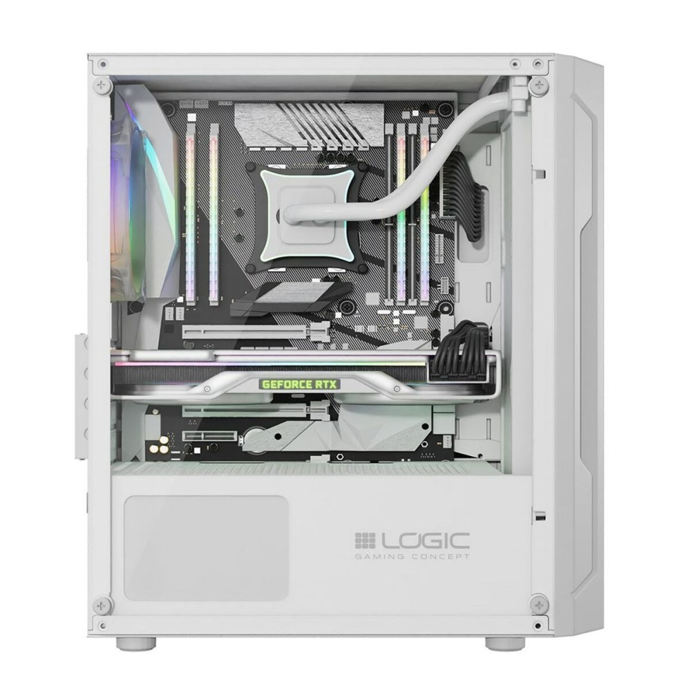 ATX Semi-Tower Gehäuse Logic ARAMIS ARGB Weiß