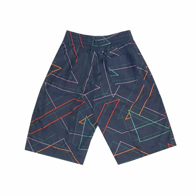 Jungen Badehose Nike Sprint AOP Dunkelblau