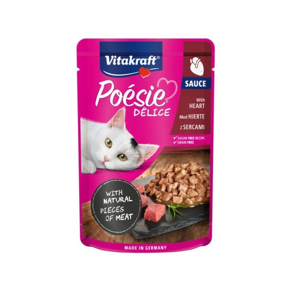 Cat food Vitakraft POESIE DELICE corazones 85 g