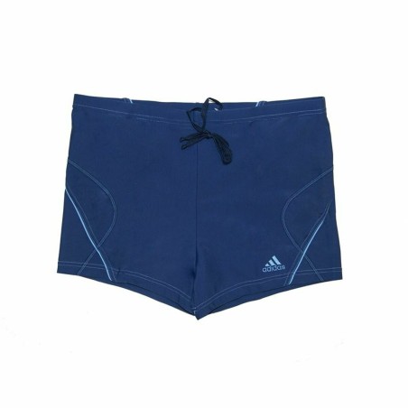 Boxer pour homme Adidas Maillot de bain Bleu foncé