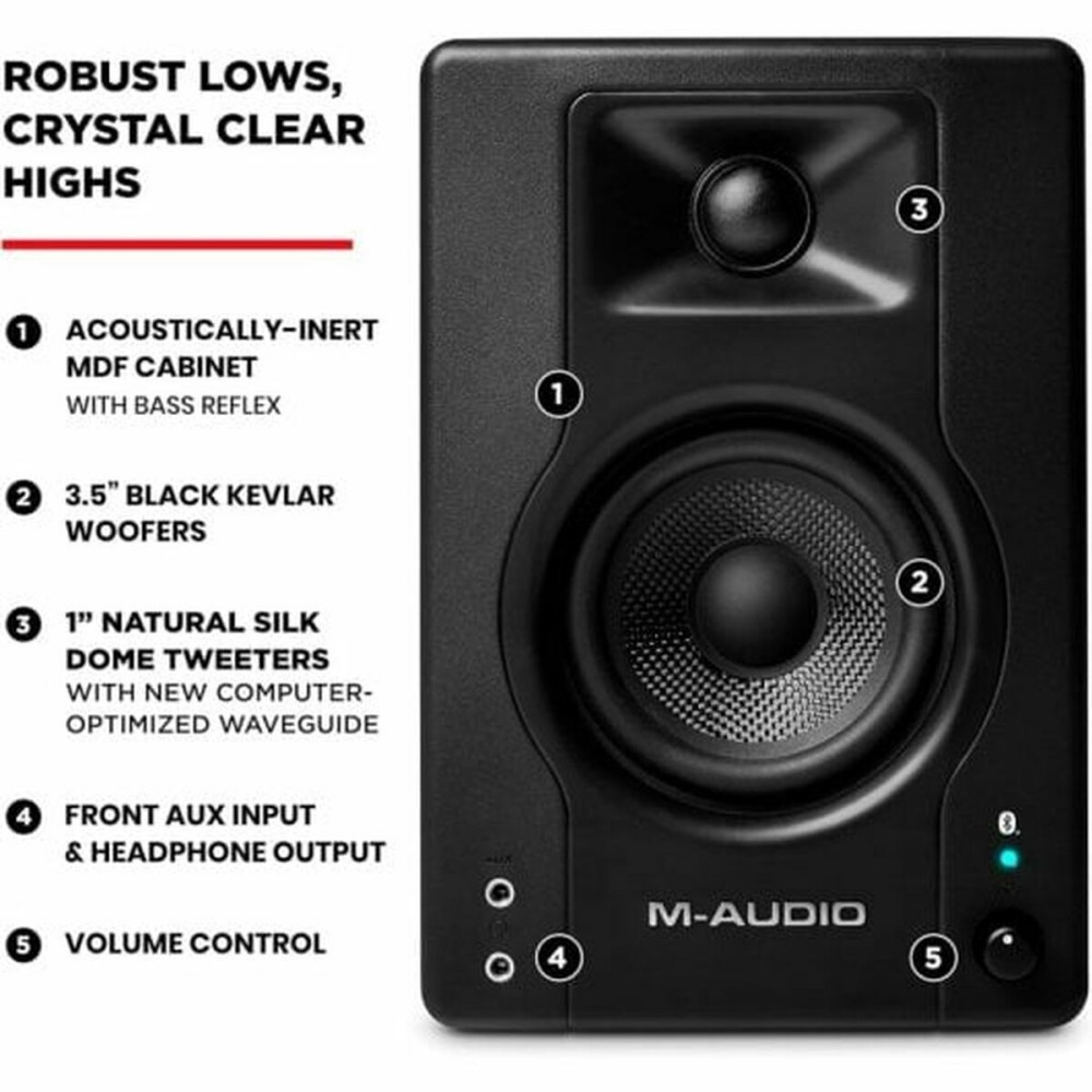 Cushions M-Audio BX3 PAIRBT