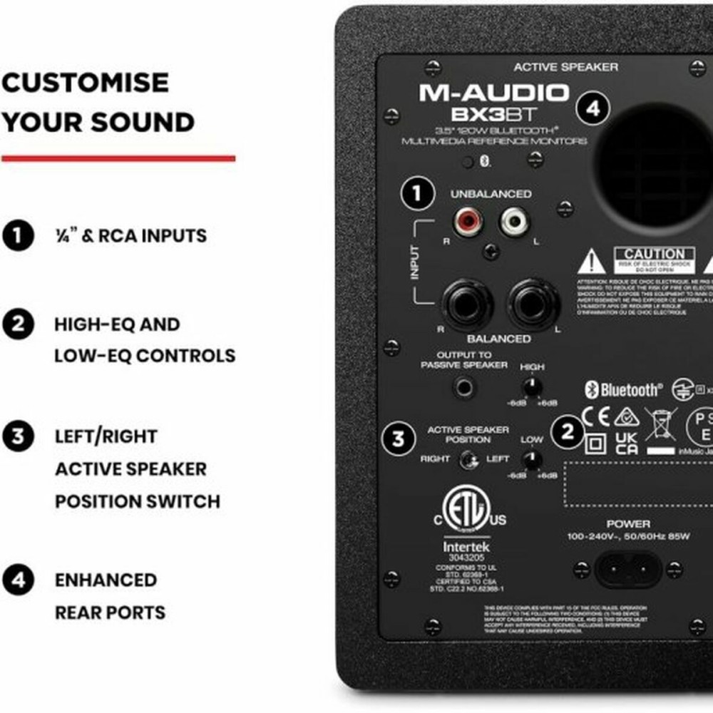 Cushions M-Audio BX3 PAIRBT