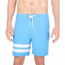 Herren Badehose Hurley Block Party 18" Himmelsblau