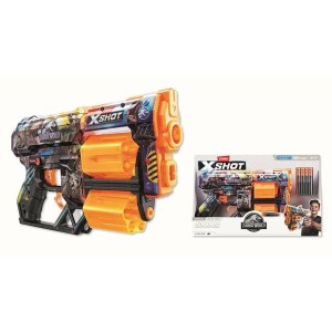 Pistolet à Fléchettes Zuru X-Shot Skins Dread Jurassic World