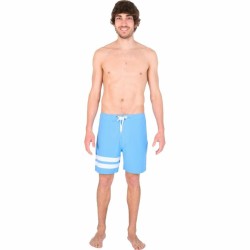 Men’s Bathing Costume Hurley Block Party 18" Sky blue