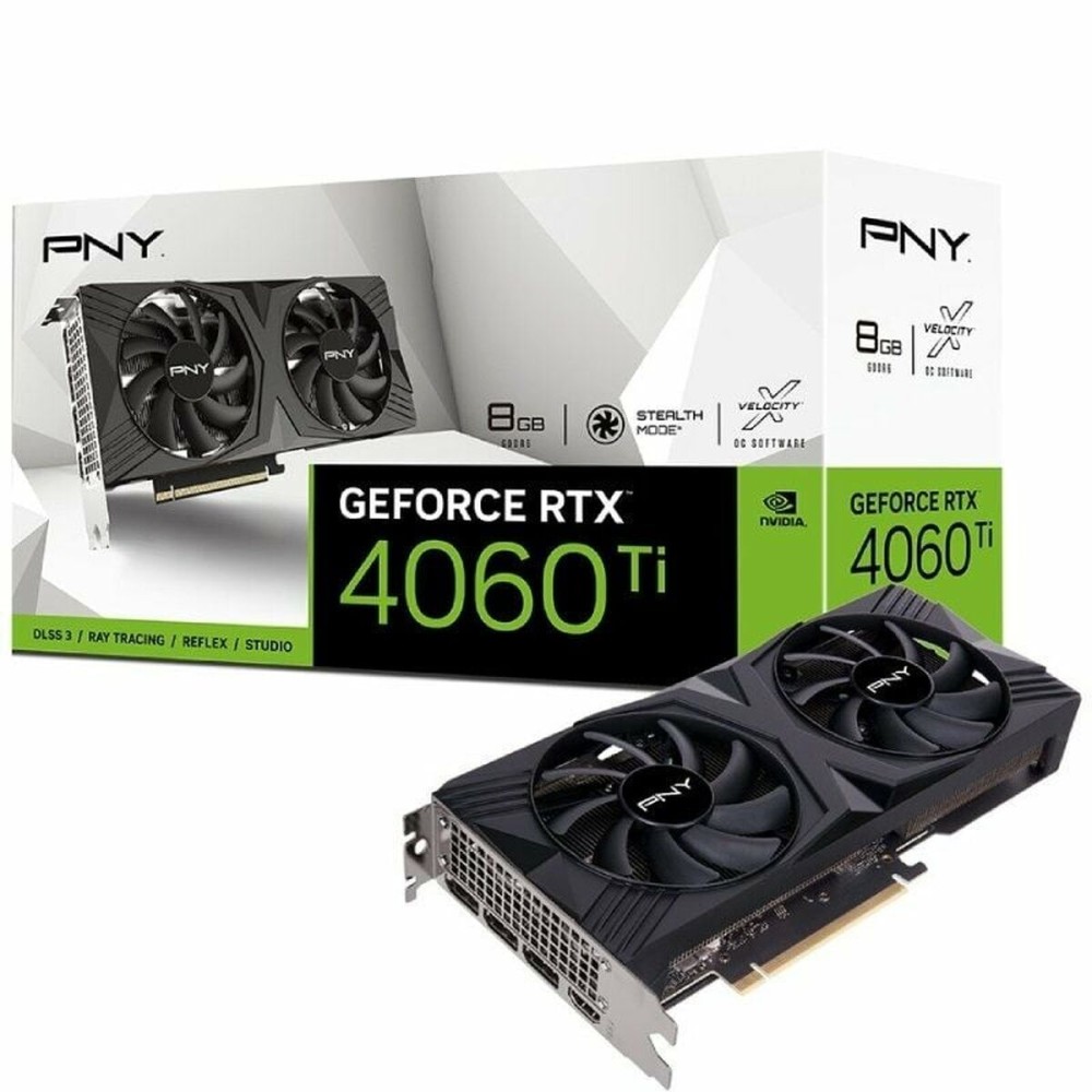 Grafikkarte PNY VCG4060T8DFXPB1 Geforce RTX 4060 Ti 8 GB GDDR6