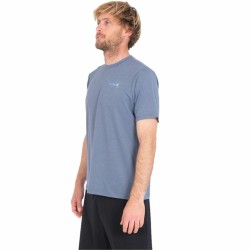 Herren Kurzarm-T-Shirt Hurley One Only Slashed UPF Blau