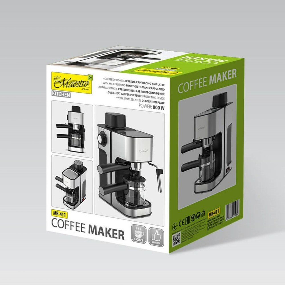 Elektrische Kaffeemaschine Feel Maestro MR-411 800 W 250 ml