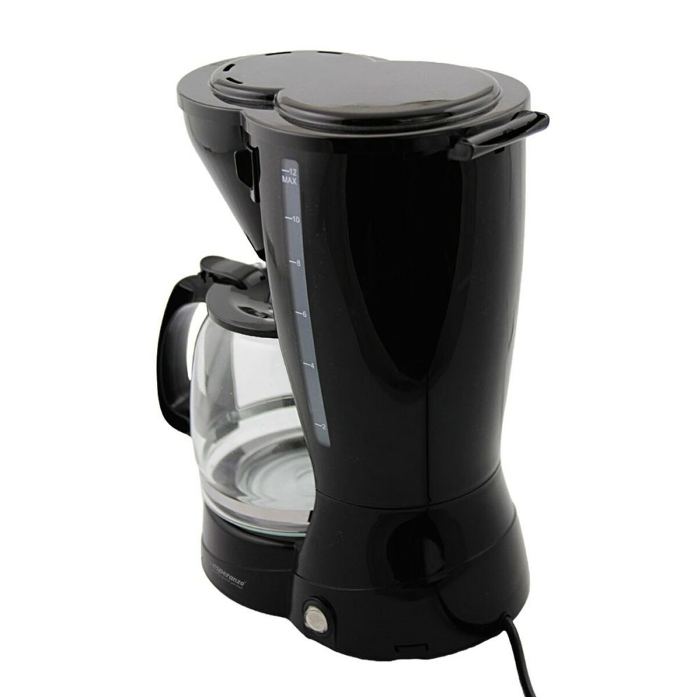 Elektrische Kaffeemaschine Esperanza EKC009 Schwarz 800 W 1,5 L