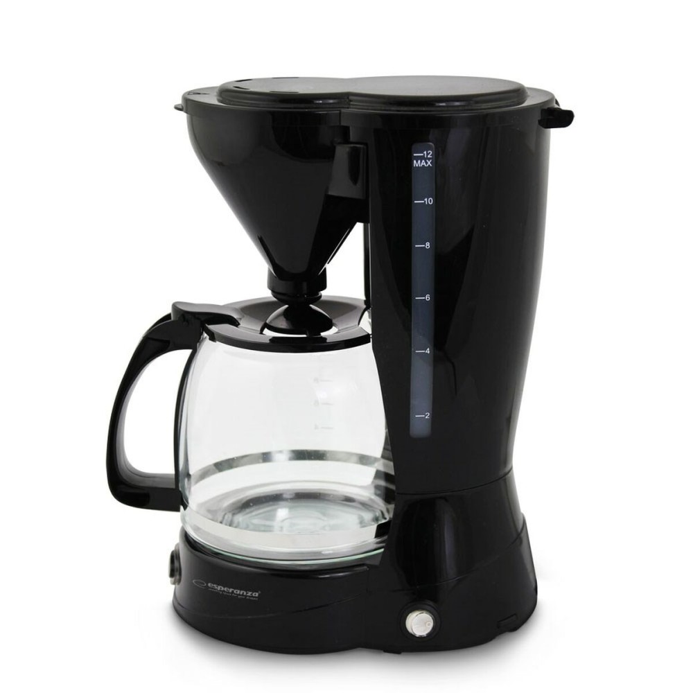 Elektrische Kaffeemaschine Esperanza EKC009 Schwarz 800 W 1,5 L