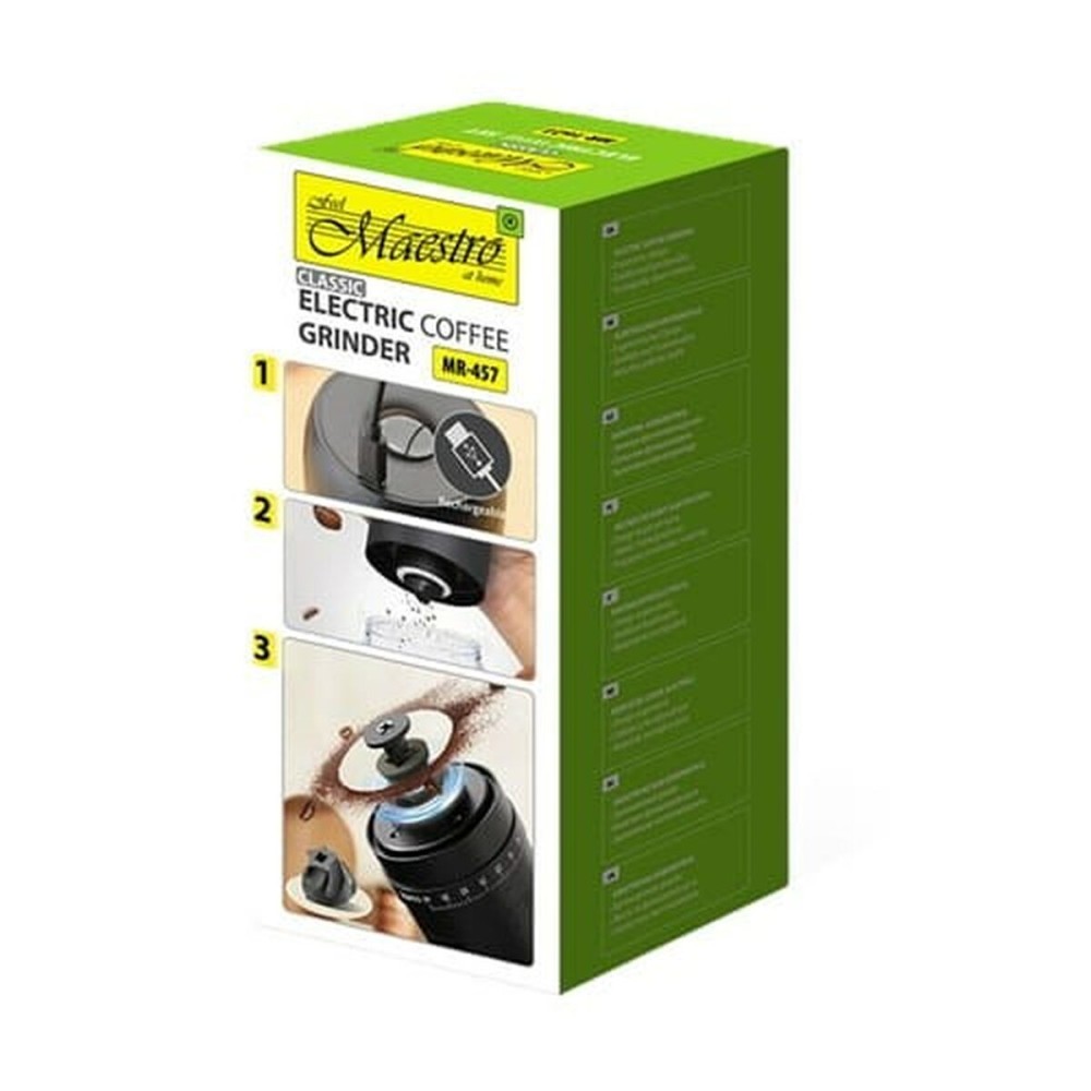Electric Grinder Feel Maestro MR-457 Black
