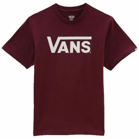 Children’s Short Sleeve T-Shirt Vans Classic Maroon