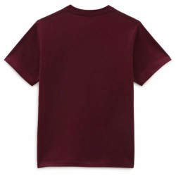 Jungen Kurzarm-T-Shirt Vans Classic Granatrot