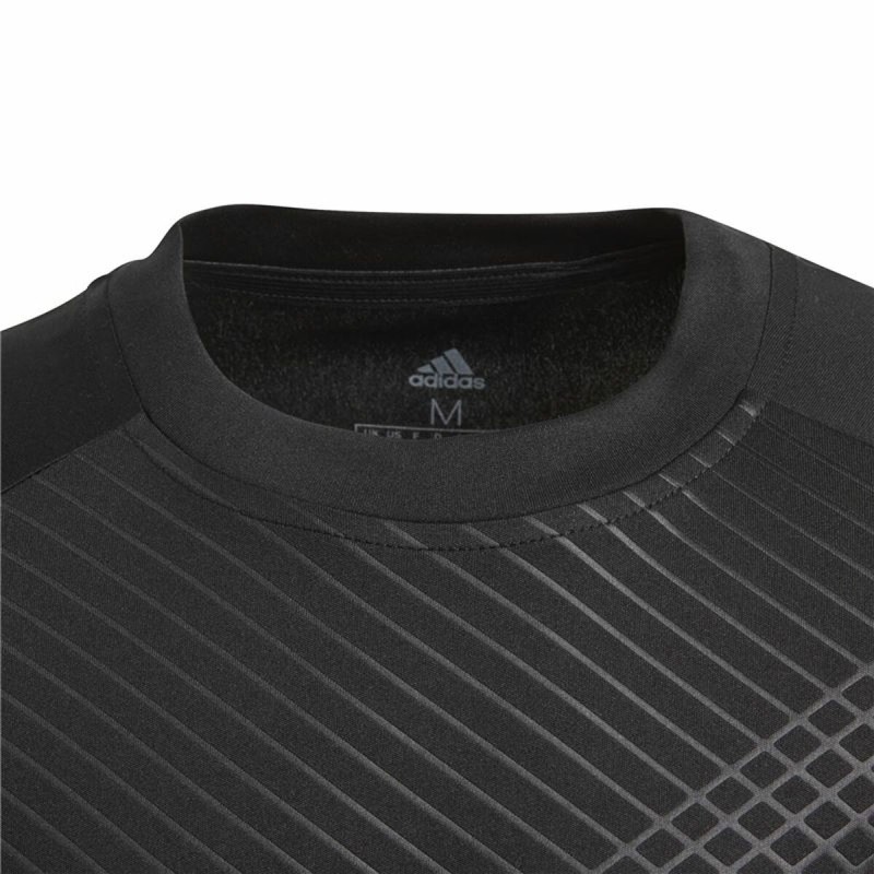 Kurzarm Fußballshirt für Kinder Adidas Nemeziz Schwarz