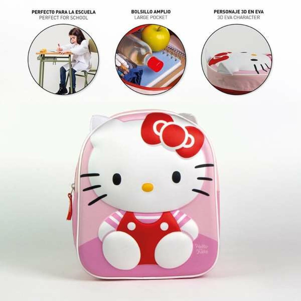 Schulrucksack Hello Kitty Rosa