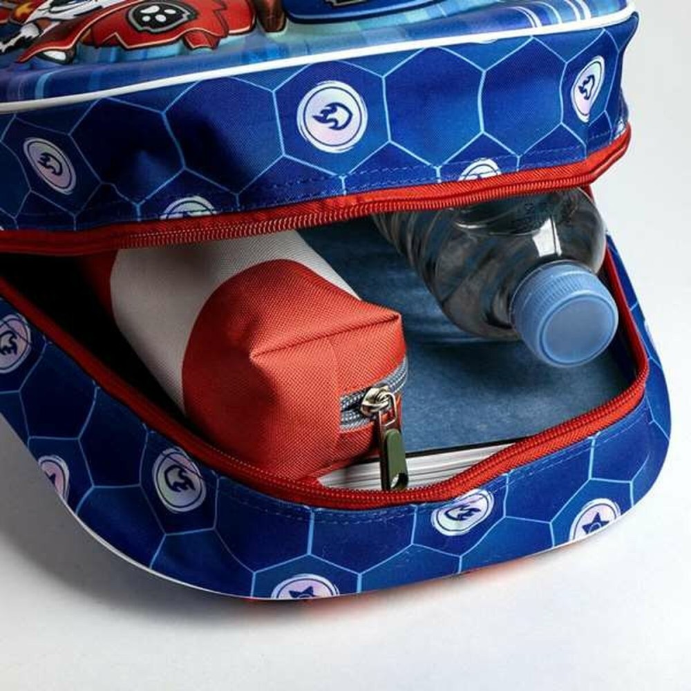 Schulrucksack The Paw Patrol Blau 25,0 x 31,0 x 10,0 cm