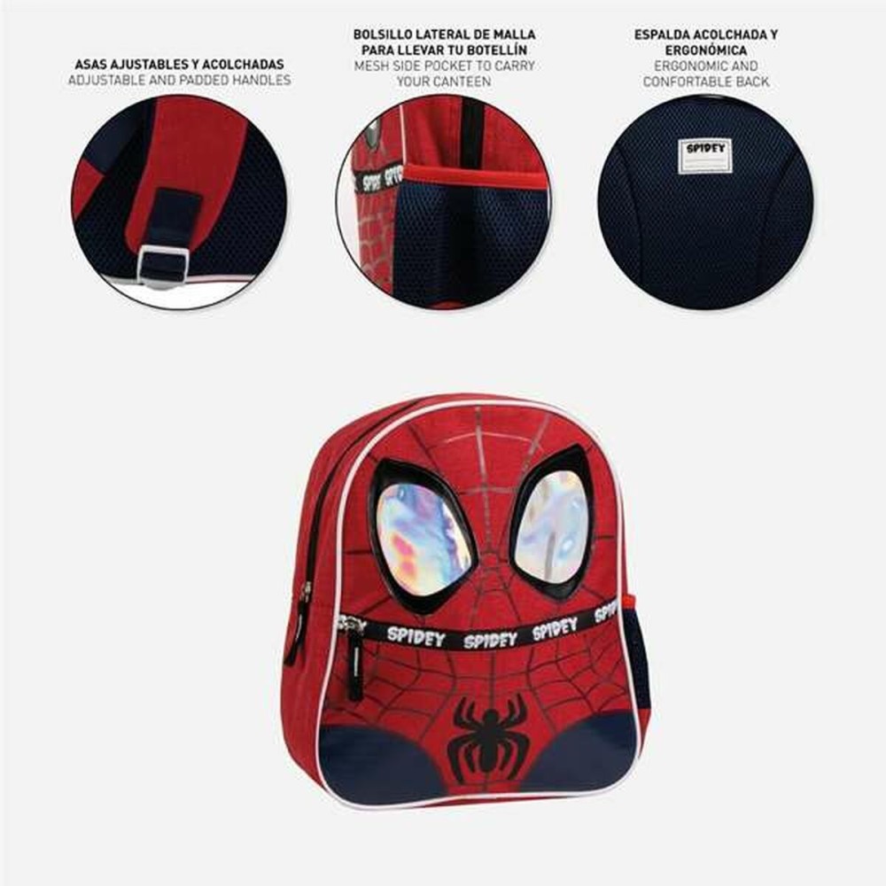 Schulrucksack Spidey Rot