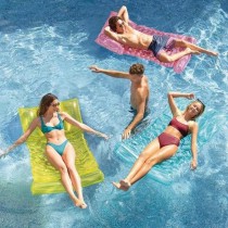 Matelas Gonflable Intex 89 x 173 cm Transparent