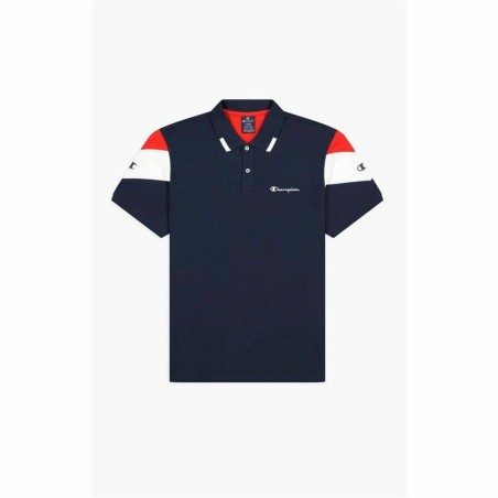 Men’s Short Sleeve Polo Shirt Champion Navy Blue