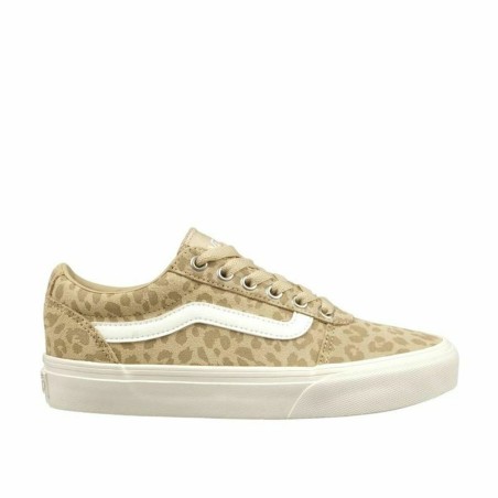 Women's casual trainers Vans Ward Leopard Beige