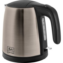 Wasserkocher Melitta PRIME AQUA MINI METALLIC GREY Grau Edelstahl 2200 W 1 L